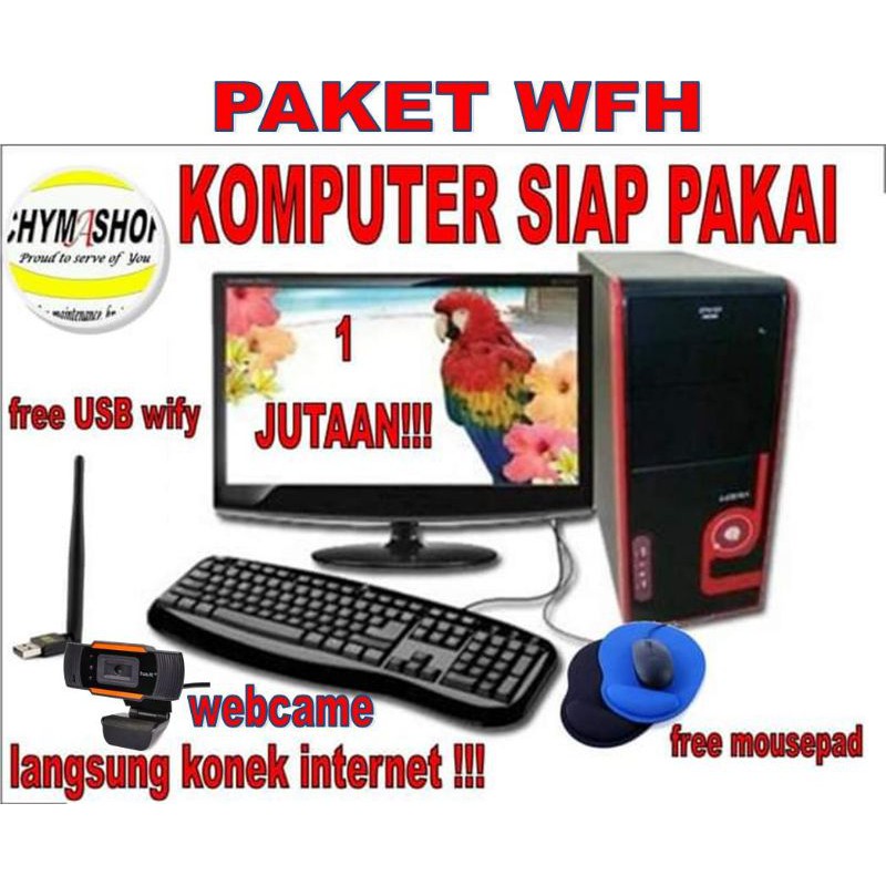 paket lengkap, Free Wify  komputer untuk kantor,usaha ataupun sekolah siap UNBK