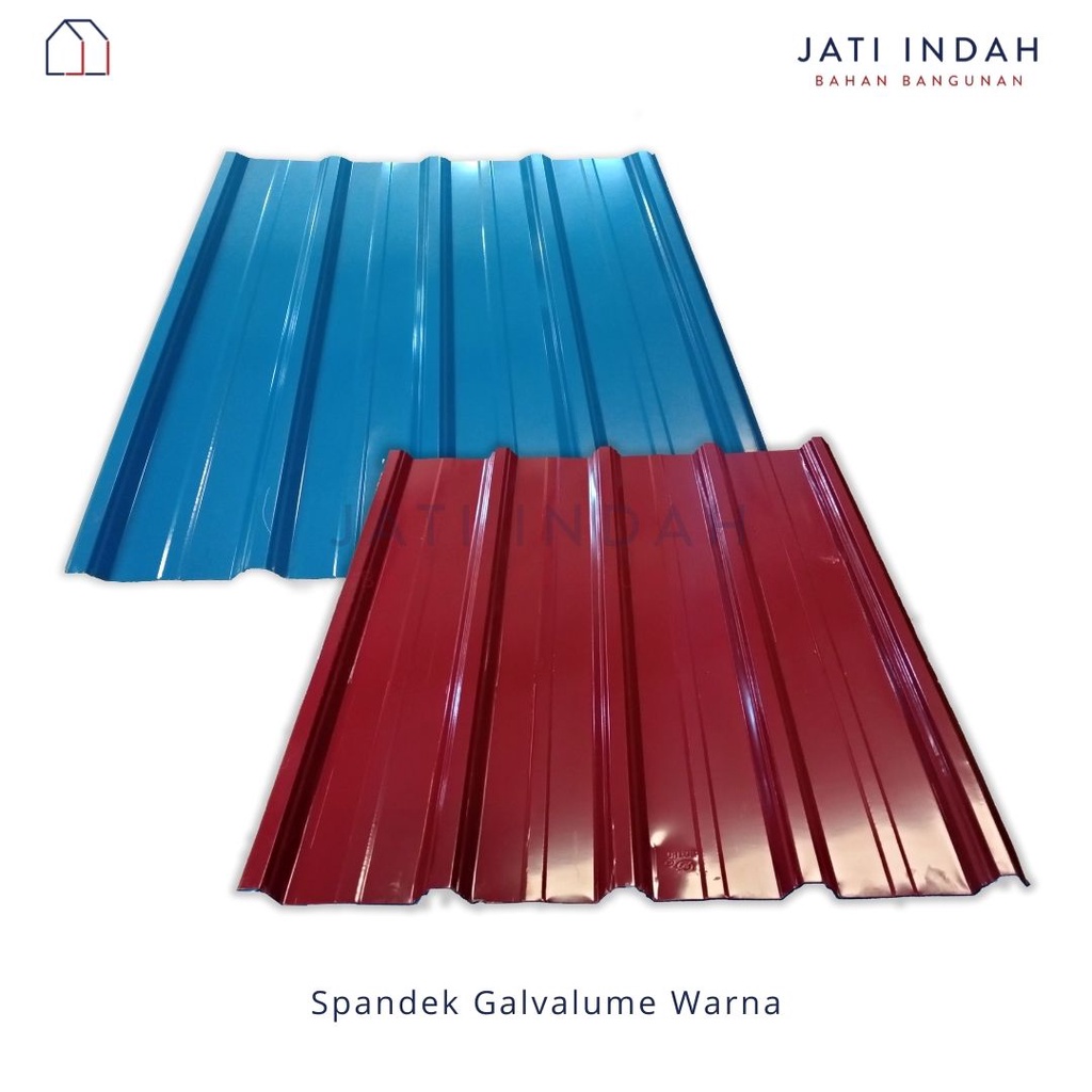 ATAP GALVALUME SPANDECK WARNA 030 mm SPANDEK