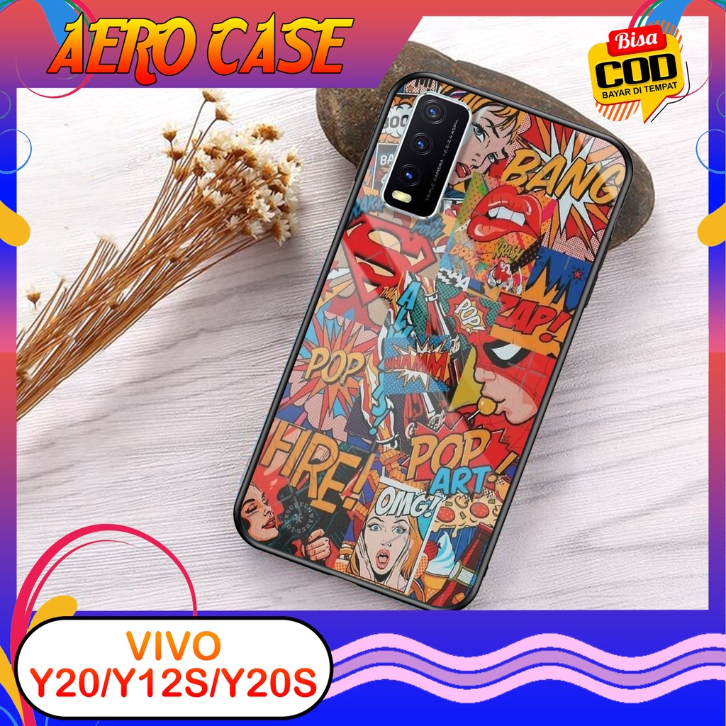 Case VIVO Y12S/Y20/Y20sg - Casing VIVO Y12S/Y20/Y20sg Terbaru Aero Case [ MRVL ] Case Hp Vivo Y20 - 