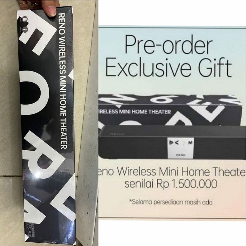 Speaker mini wireless Oppo reno 6 special gift box Vs-B4