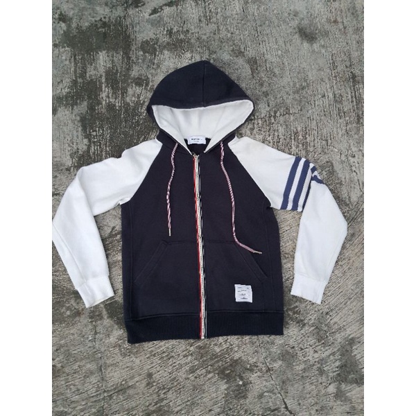 ZIP HOODIE THOM BROWNE