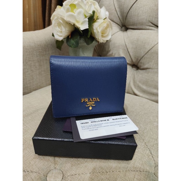 Prada Vitello small wallet