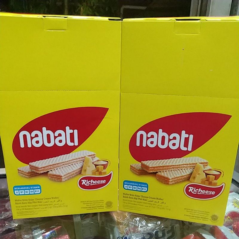 Nabati Wafer 8 gr isi 20 pcs