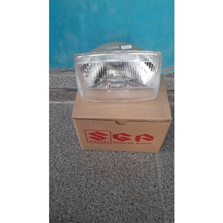 Reflektor lampu depan Suzuki Rc 100 ori