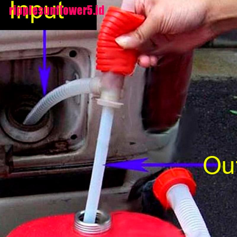 Pompa Tangan Manual Portabel Untuk Memindahkan Bahan Bakar / Air / Oli Mobil