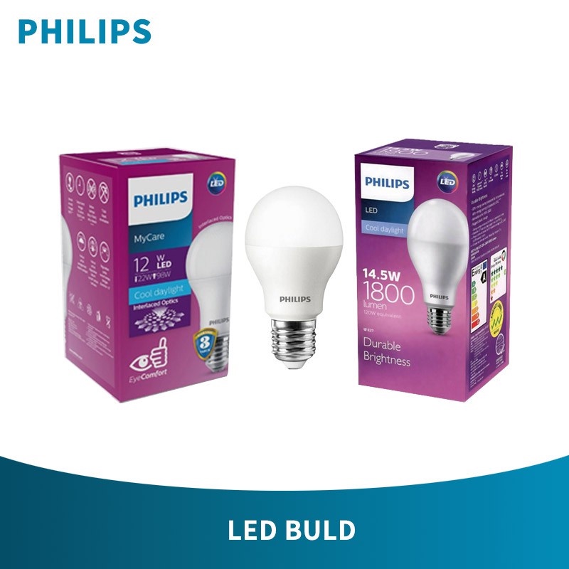 12W 6500K +14.5W 8000K Philips MultiPack MyCare LedBulb