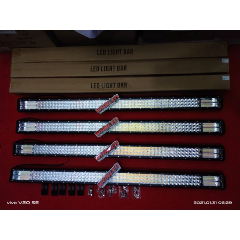 RC25A LAMPU SOROT LED BAR LIGHT BAR 105 - 107 CM  540 W PREMIUN HARGA SPESIAL PROMO