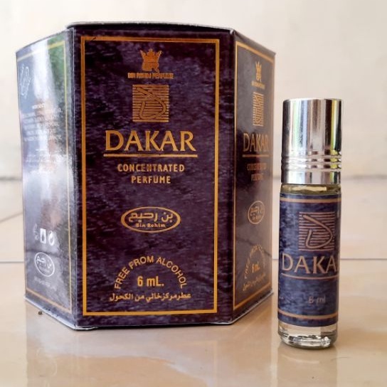 Minyak Wangi Dakar Parfum Kemasan 6ml Roll On Non Alkohol