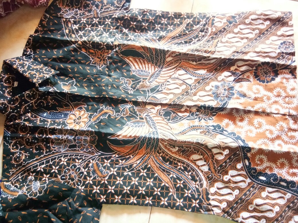 Vijay Kemeja Batik Pria Full Furing Bahan Katun Halus Sragenan