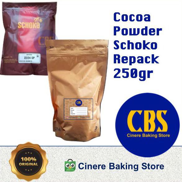 

Promo Cocoa Powder Schoko Repack 250Gr Pure 100% Cocoa Halal