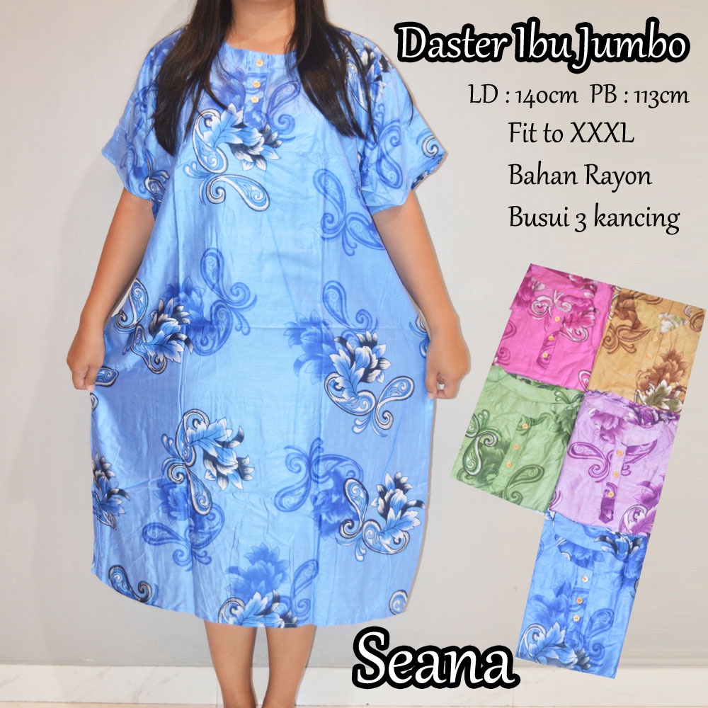 Daster super jumbo murah / daster bigsize LD : 140cm PB : 113 daster ibu ukuran besar