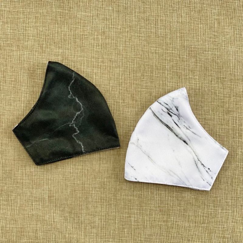 Cover Masker ( double masker ) marble pattern