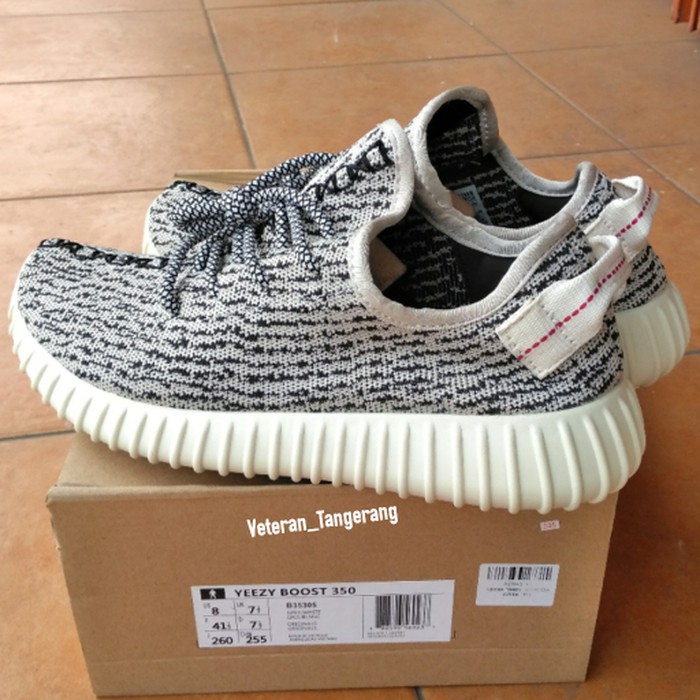 Sepatu Running Adidas Yeezy Boost 350 B35305 Grey White Premium, Promo untuk lari jogging olahraga | Shopee Indonesia