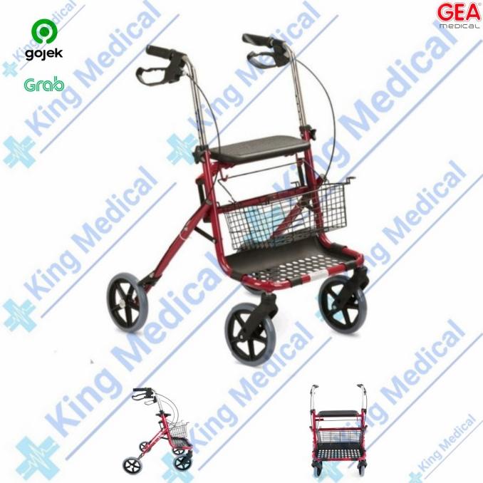Alat Bantu Jalan Walker FS 914H GEA Rollator FS914H ( Khusus Gojek )