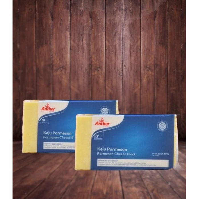 Jual Anchor Keju Parmesan / Parmesan Cheese Block 800gr Shopee Indonesia