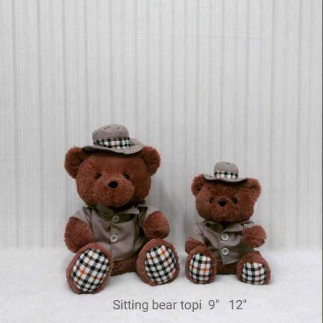 sitting teddy bear