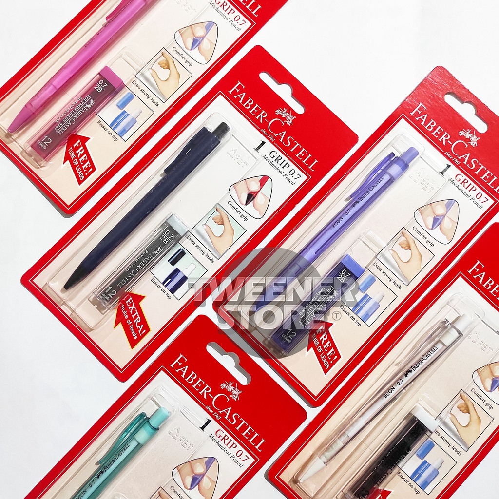 

Faber Castell Grip 0.7 Pensil Mekanik + Bonus Refill