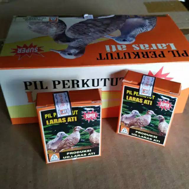 Pil perkutut larasati / PiL Larasati ( isi 15 butir )beli 6 Harga grosir