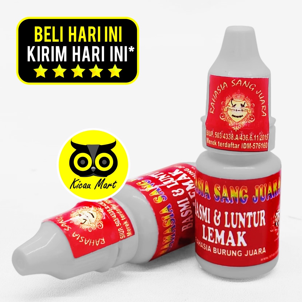 Obat Peluntur Lemak Burung Ampuh Basmi Lemak Obat Burung Gemuk Kegemukan RSJ Rahasia Sang Juara Melunturkan Lemak Murai Batu Kenari Lovebird Kacer Pleci Cucak Ijo