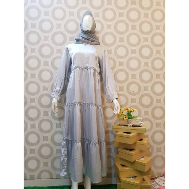 Baju gamis renda
