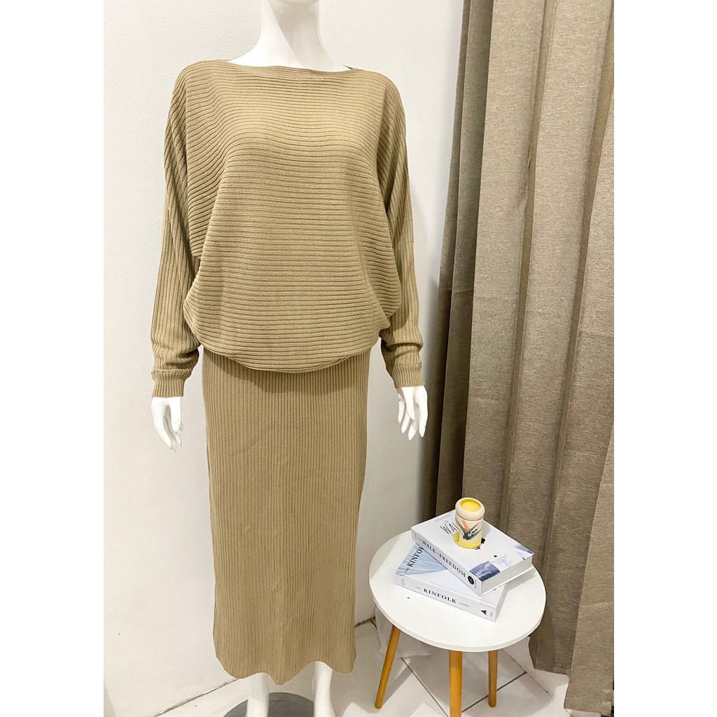 ONE SET BATWING + ROK KNIT/BATWING OVERSIZE KNIT