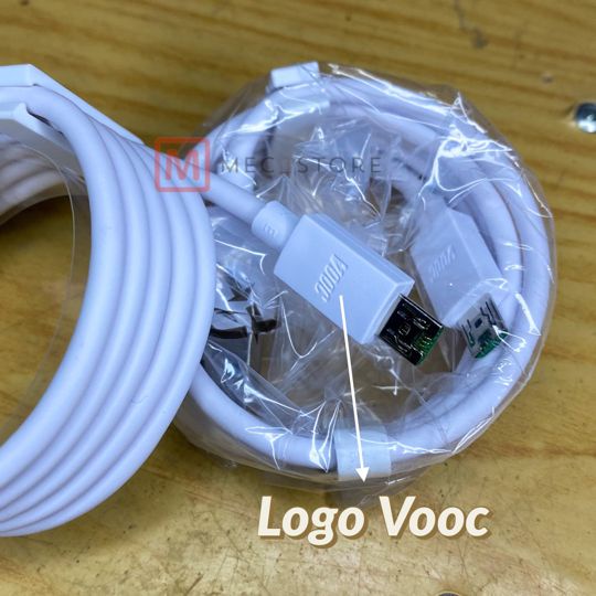 KABEL DATA OPPO VOOC MICRO 7PIN 4A ORIGINAL / MICRO USB OPPO VOOC 4A ORIGINAL
