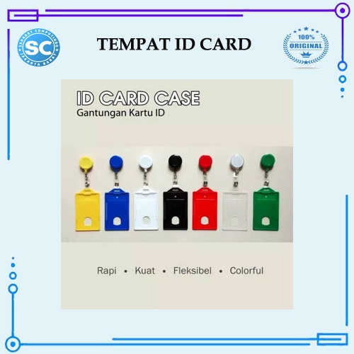 

Tempat Id Card Plus Gantungan Id Card Yoyo