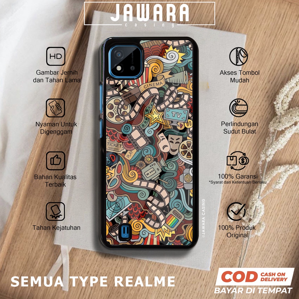 Case Realme C20 C11 2021 Casing Realme C20 C11 2021 Jawara Casing [GRFY] Case Glossy Case Aesthetic 