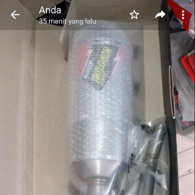 KNALPOT NORIFUMI ROCKET 4 TITANIUM CRF 150 L