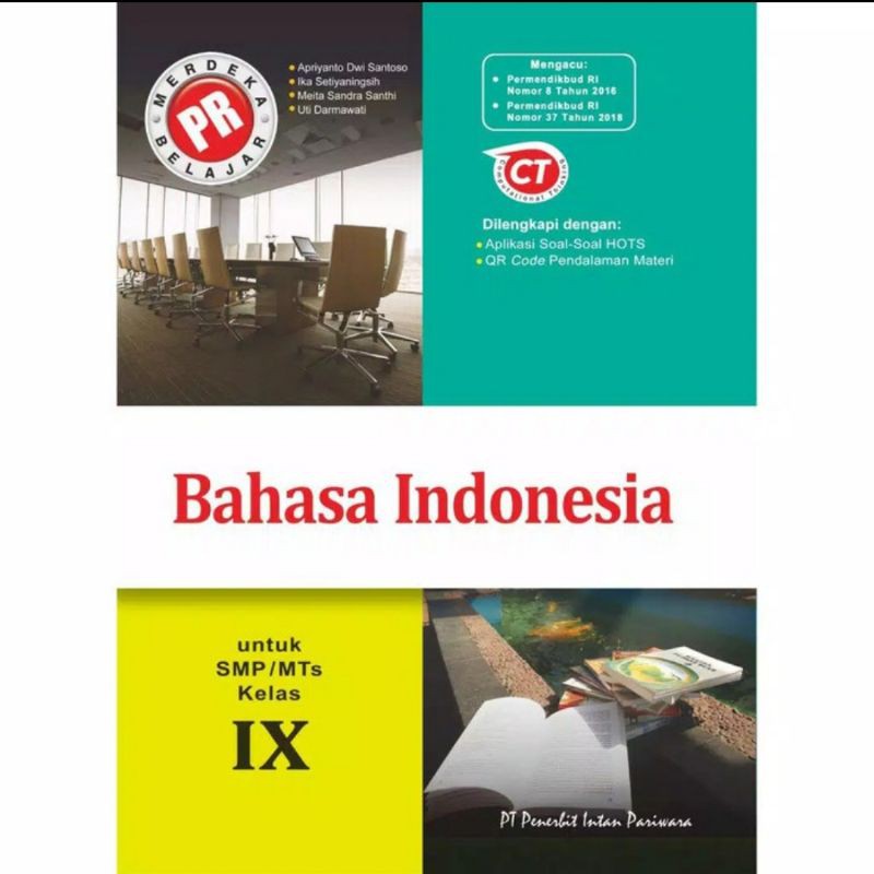Buku PR Bahasa Indonesia Kelas 9 Revisi Intan Pariwara