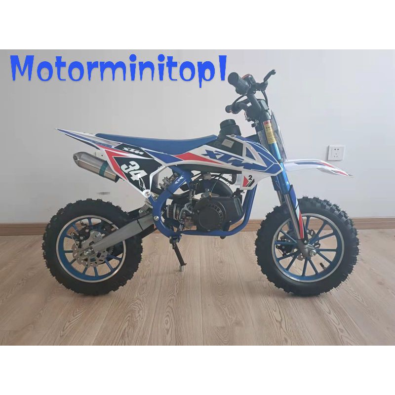 MOTOR MEDIUM TRAIL NEW XTM MESIN 2 TAK 50 CC - MOTOR CROSS ANAK