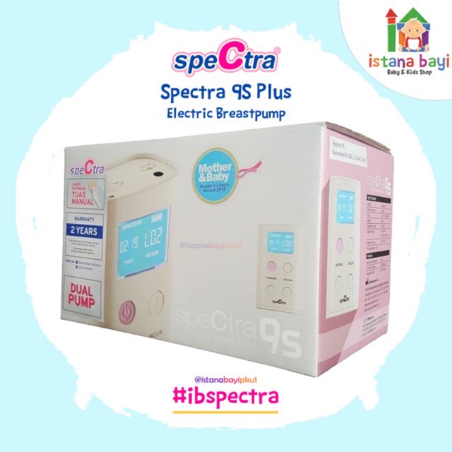Spectra 9S / 9 S Double Breast Pump - Spectra pompa asi elektrik