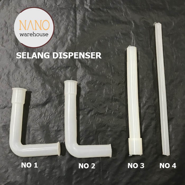 Selang Karet Silicone Air Dispenser Lurus No 3