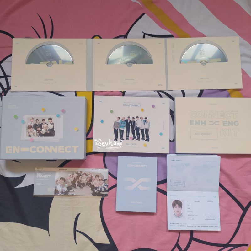 [BOOKED] DVD FANMEETING ENCONNECT ENHYPEN FULLSET (-RPC & PASSPORT JAKE)