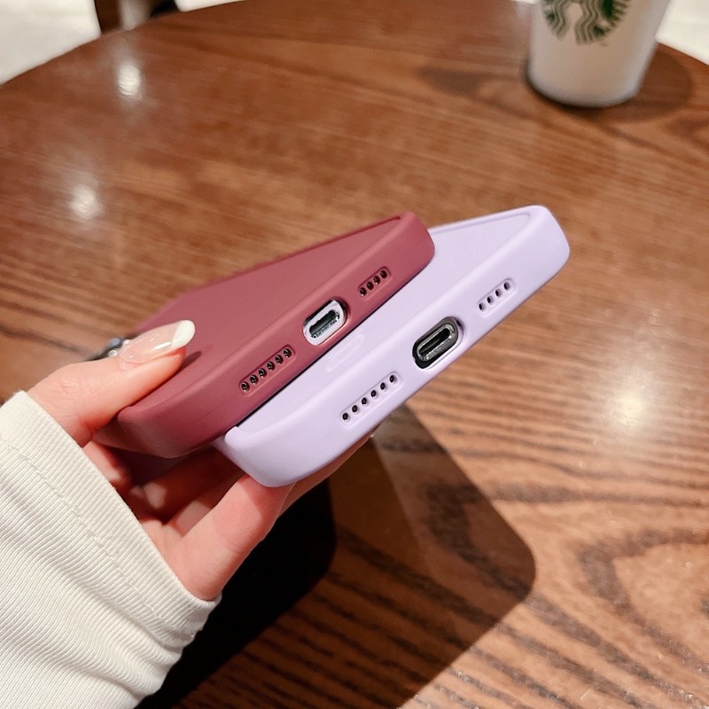 Soft Case Silikon Warna Permen Untuk iPhone 11 12 13 Pro MAX XS MAX XR 7 + 8 Plus SE 2020