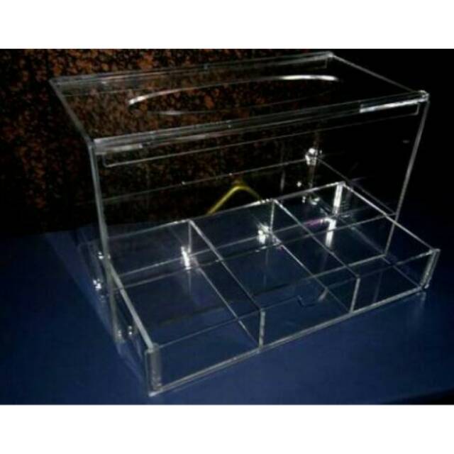 Suplier Acrylic Drawer /tempat Tisu Akrilik /acrylic Makeup N6NqGEsWE8xEL