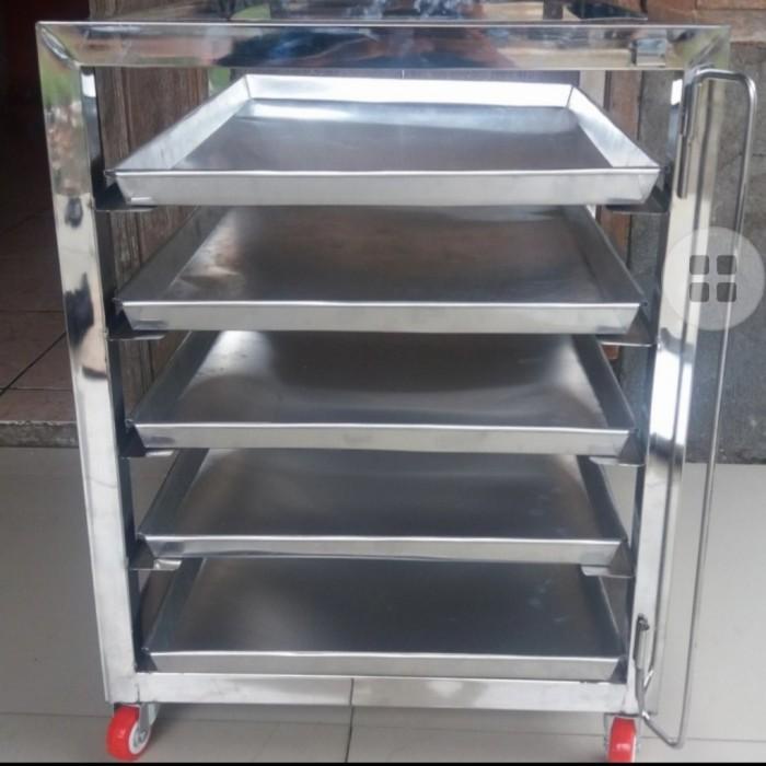 Trolley Troli Rak Loyang Bakery,Rak Kue