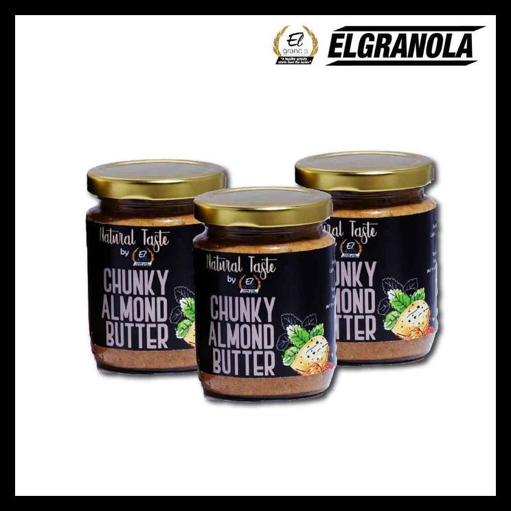 

Cuci Gudang Almond Butter / Selai Kacang Almon / Selai Sehat Natural Taste - Sweetened