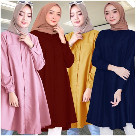 DISKON BAJU TUNIK MUSLIM | tunik wanita | TUNIK MUSLIMAH TERBARU TUNIK ALA KOREA ARAB INDIA CYRA