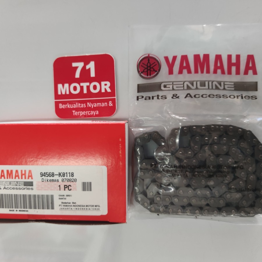 rantai keteng R25 MT25 rantai kamprat R 25 MT ORIGINAL ASLI ORI YAMAHA