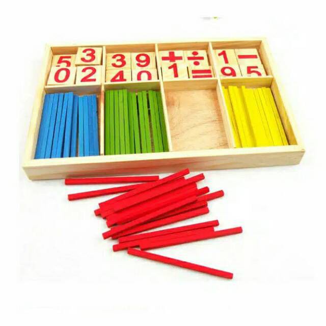 Mathematical Intelligence Stick JJW01 - Mainan Edukasi Anak