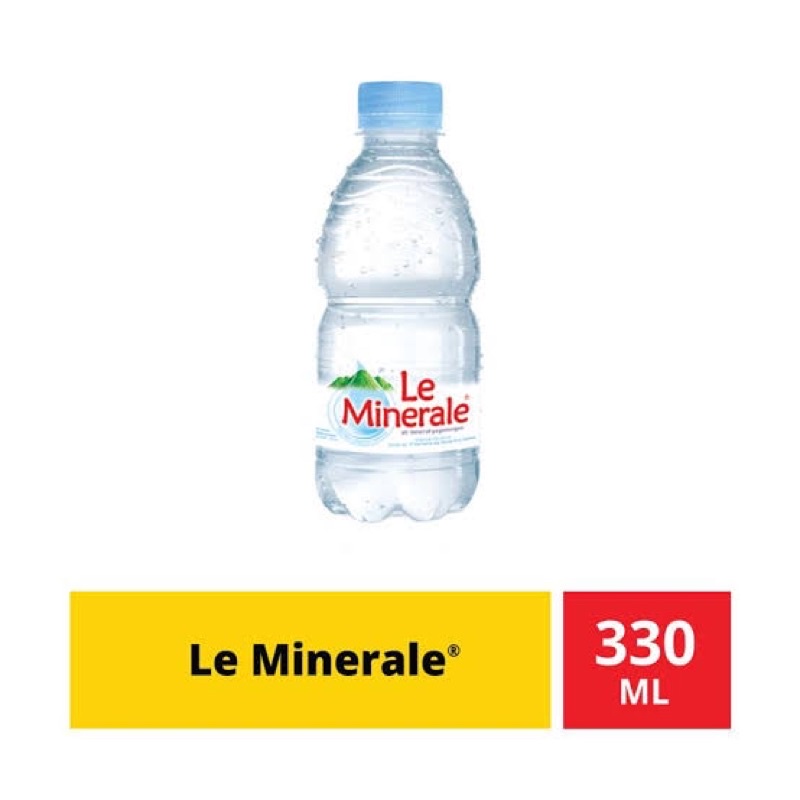 

(KHUSUS CIREBON) Le minerale botol 330ml 1 karton isi 24 botol