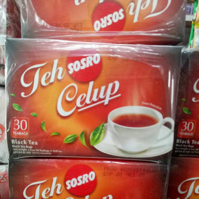 

Teh celup sosro, 30 pcs