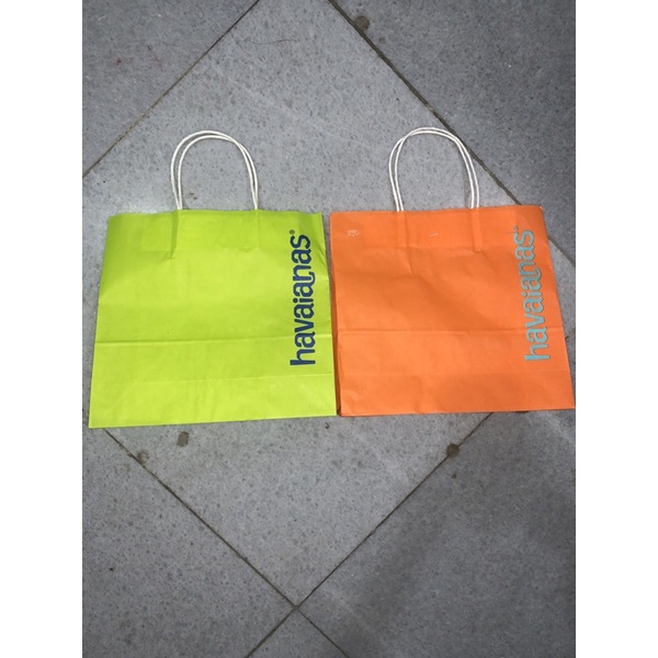 PAPERBAG HAVAIANAS ORIGINAL FROM STORE