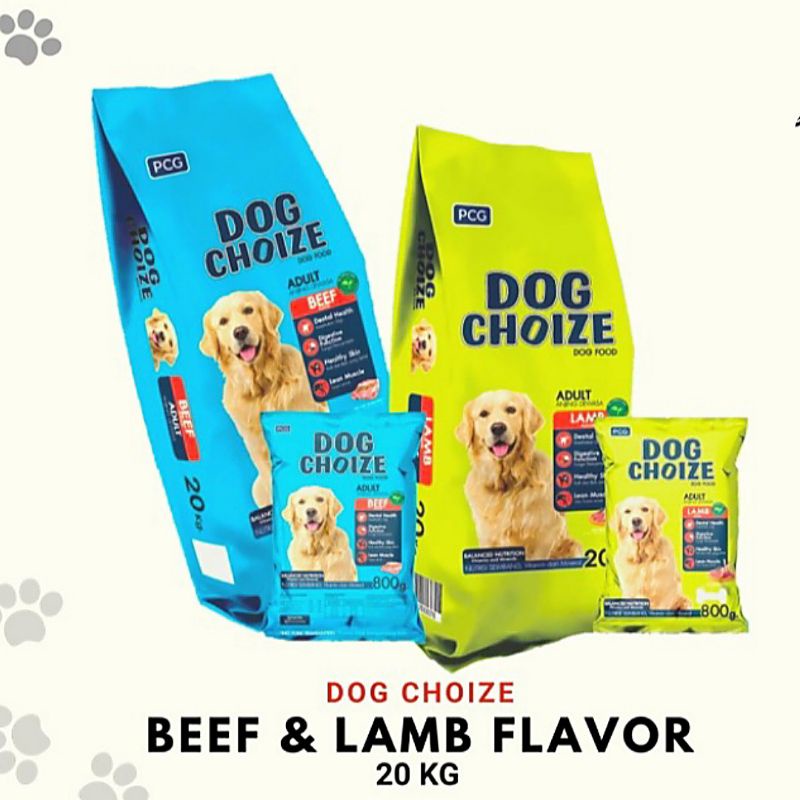 Dog Choize 20 kg | Makanan Anjing spt bolt canine choise 20kg (ekspedisi)