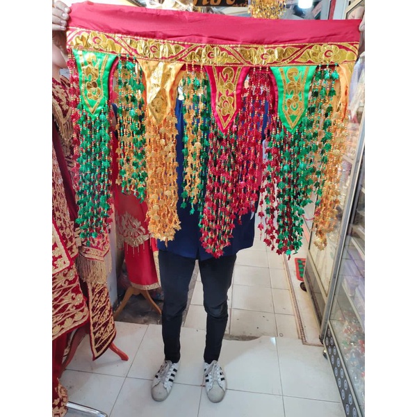 ondas jurai panjang/tirai pelaminan/tirai decorasi.