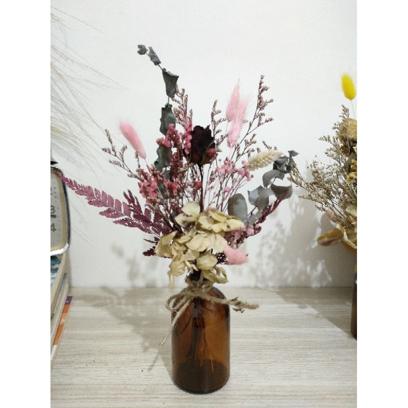 Dried Flower Gift Set (incl Vas and Box)