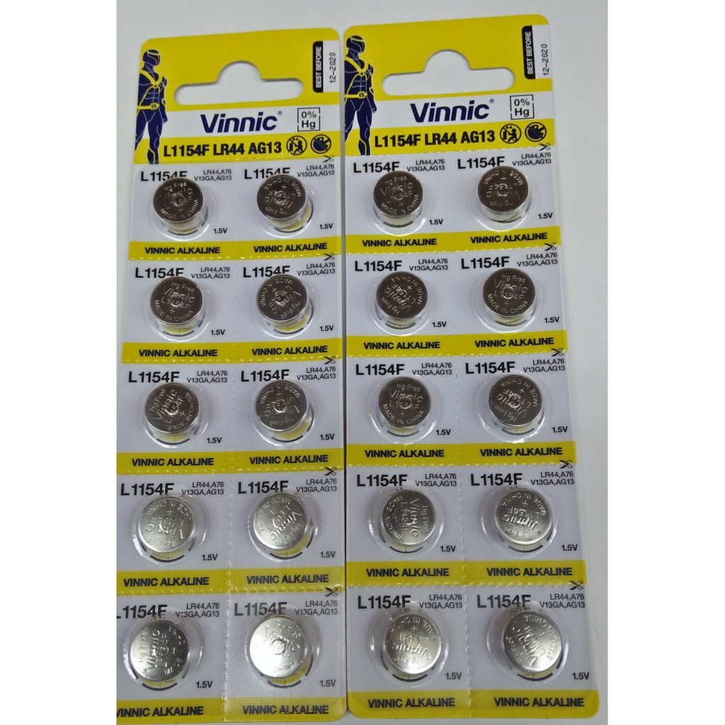 

era BATTERY KALKULATOR VINIC LR44 , AG 13 , L1154 , A76