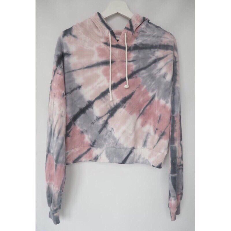 AEROPOSTALE Cropped TIE DYE HOODIE WANITA
