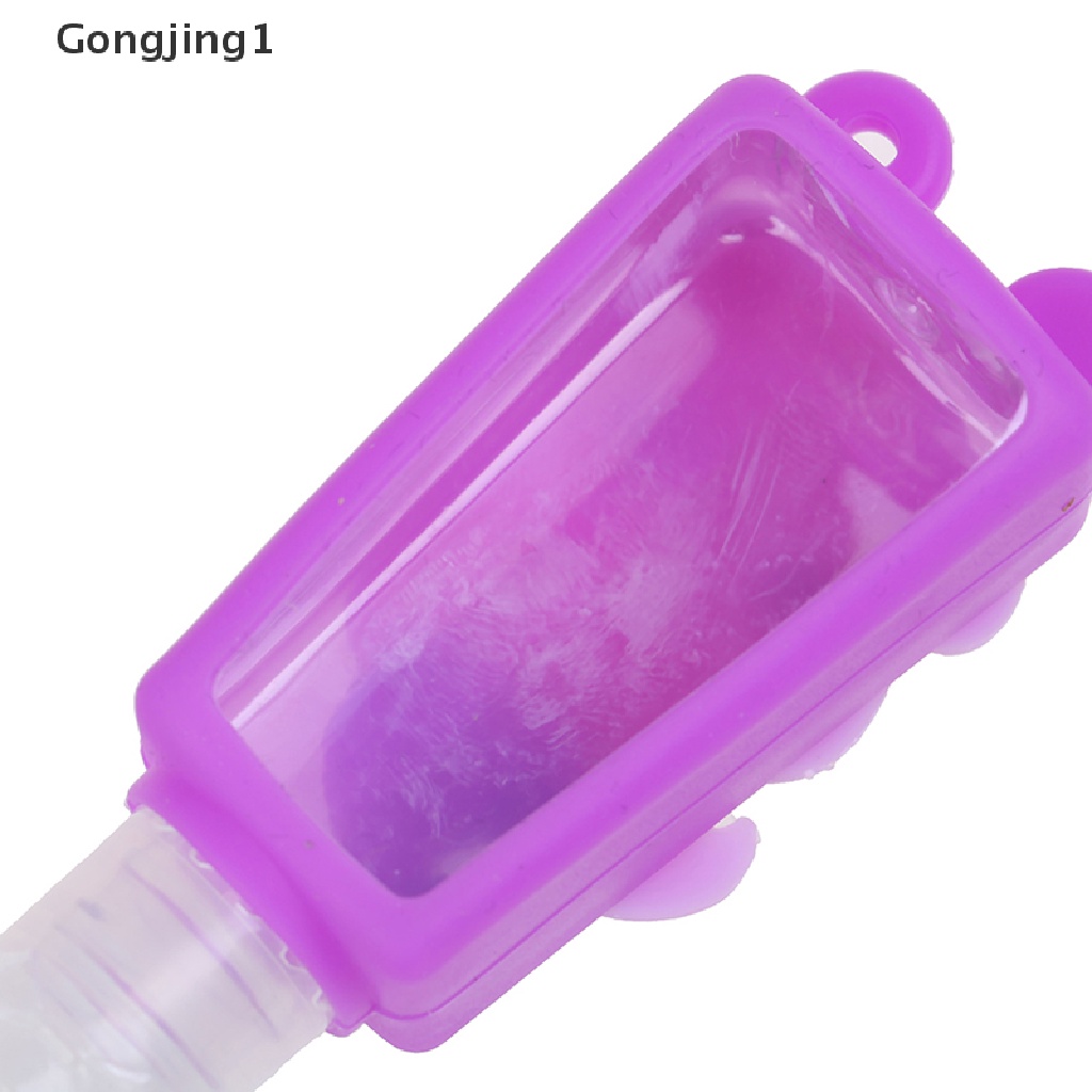 Gongjing1 Botol Hand Sanitizer Anti Bakteri Bahan Silikon Bentuk Mermaid